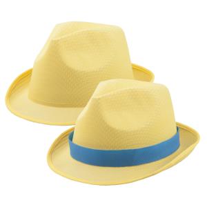Farebný klobúk Braz, žltá (3)
