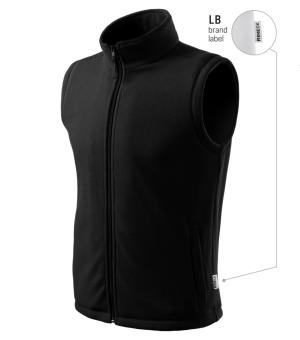 Flisová vesta Next 518, LB Čierna Brand Label