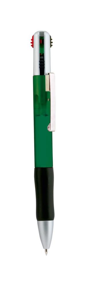 Guľôčkové pero Multifour, zelená