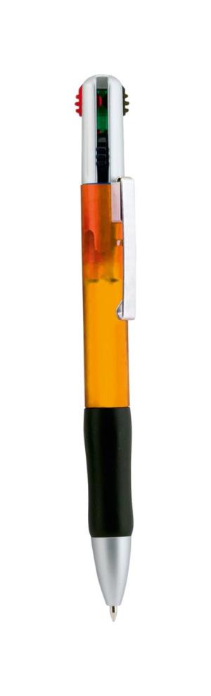 Guľôčkové pero Multifour, oranžová
