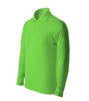Polokošeľa detská  Pique Polo LS, 92 Jablkovo zelená