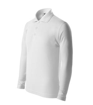 Polokošeľa detská  Pique Polo LS, Biela (00)