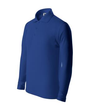 Polokošeľa detská  Pique Polo LS, 05 Kráľovská Modrá