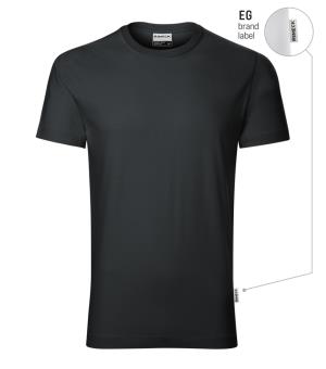 Pánske tričko Resist Heavy R03, EG Ebony gray Brand Label