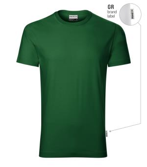 Pánske tričko Resist Heavy R03, GR Fľaškovozelená Brand Label