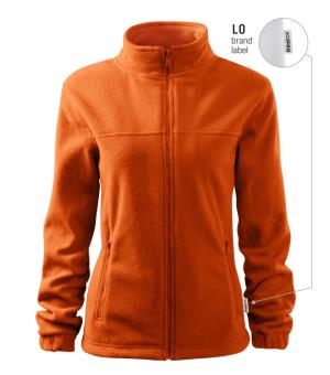 Dámska fleecová bunda Jacket 504, LO oranžová Brand Label