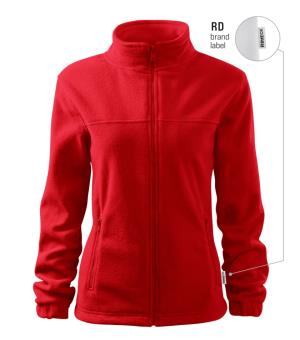 Dámska fleecová bunda Jacket 504, RD červená Brand Label
