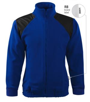 Fleesová pánska bunda s krytými ramenami Jacket Hi-Q 506, RB kráľovská modrá Brand Label