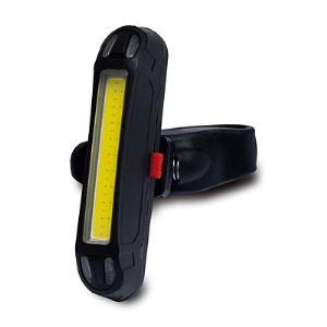 Svietidlo na bicykel s usb dobíjaním Utrecht, čierna