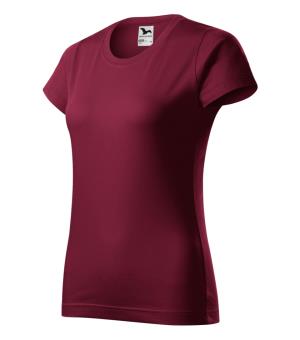 Dámske tričko krátky rukáv Basic 134, 86 Garnet