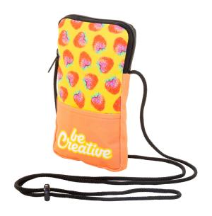Crossbody taštička na zákazku SuboBag Fiesta, čierna