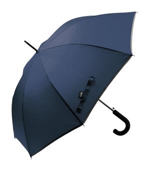 Reflexný RPET dáždnik Thunder Max, modrá