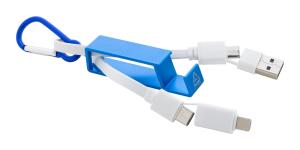 USB nabíjací kábel Cappy, modrá