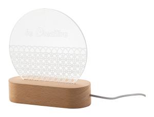 LED svetelná trofej Woodify, vzor C