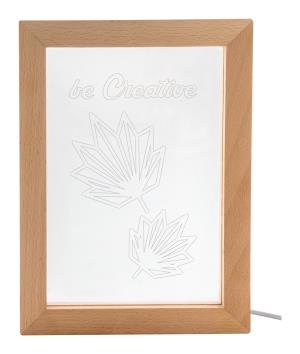 LED svetelná trofej Woodiframe
