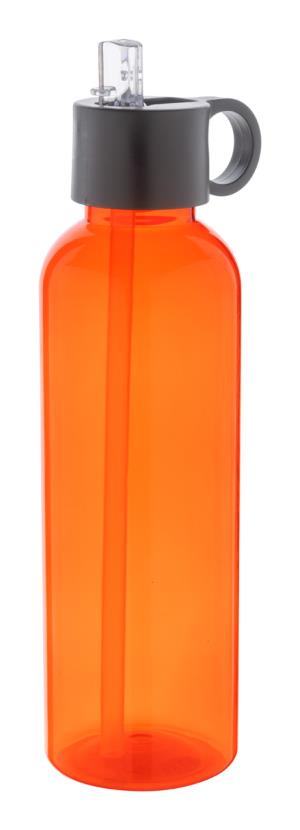 RPET športová fľaša Fitba, oranžová