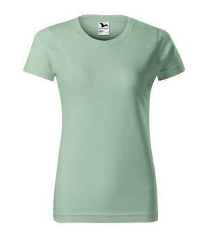 Dámske tričko krátky rukáv Basic 134, c9 šalviová