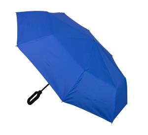 Manuálny vetruodolný dáždnik Brosmon, modrá