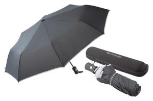 Vetruodolný dáždnik Telfox, čierna