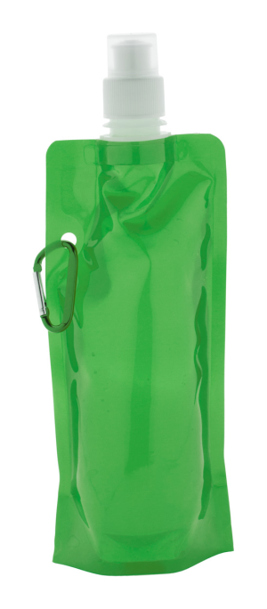 Boxter športová fľaša s karabínou, zelená