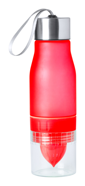 Športová fľaša s odšťavovačom Selmy, Červená