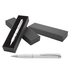 Elegantné pero v krabičke Saturn, Biela