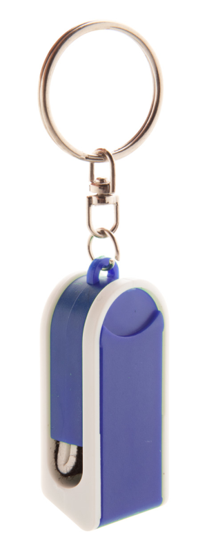 Stojanček na mobil a kľúčenka Satari, modrá (3)