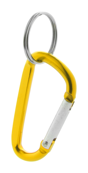 Kľúčenka s karabínkou Zoko, žltá