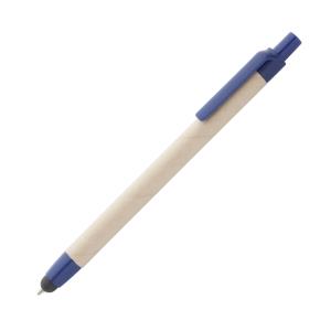 Recyklovateľné pero Tempe, modrá
