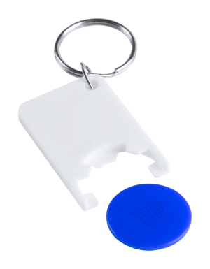 Kľúčenka so žetónom Zabax , modrá (2)