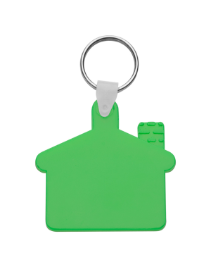 Kľúčenka domček Cottage, zelená