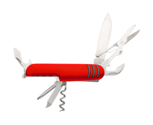 Shakon multifunkčný vreckový nôž, Červená (3)