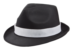 Farebný klobúk Braz, čierna (2)