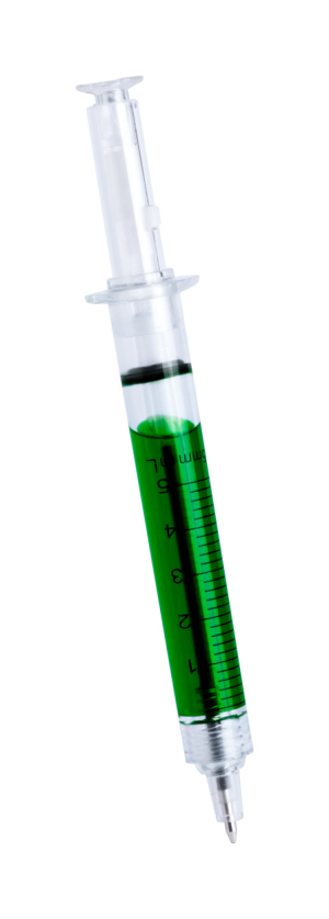 Guličkové pero Vaccine, zelená