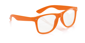 Plastové okuliare Kathol, oranžová