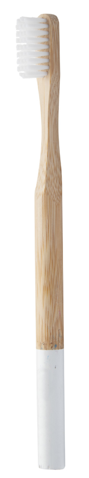 Bambusová zubná kefka ColoBoo, Biela