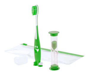 Sada na čistenie zubov Fident, zelená