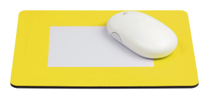 Podložka pod myš s fotorámčekom Pictium, žltá
