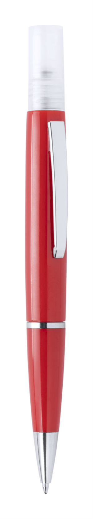 Guličkové pero so sprejom Tromix, Červená