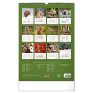 Nástenný kalendár Poľovnícky SK 2021 (2)