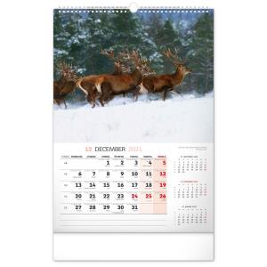 Nástenný kalendár Poľovnícky SK 2021 (4)