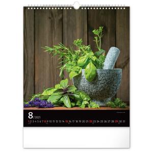 Nástenný kalendár Korenie a bylinky 2021 (8)