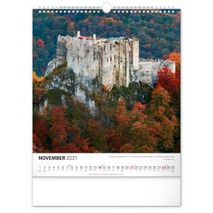 Nástenný kalendár Čarokrásne Slovensko 2021 (5)