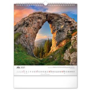 Nástenný kalendár Čarokrásne Slovensko 2021 (9)