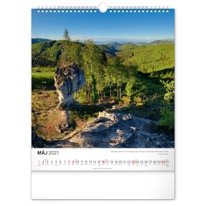 Nástenný kalendár Čarokrásne Slovensko 2021 (11)