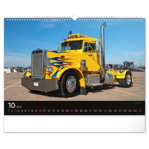 Nástenný kalendár Trucks 2021 (6)