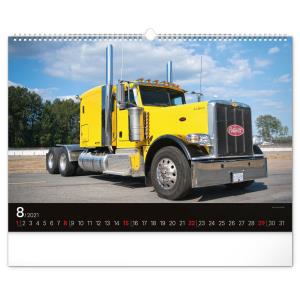 Nástenný kalendár Trucks 2021 (8)