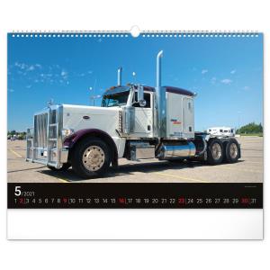 Nástenný kalendár Trucks 2021 (11)