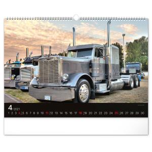 Nástenný kalendár Trucks 2021 (12)