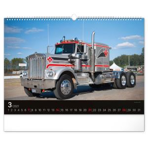 Nástenný kalendár Trucks 2021 (13)